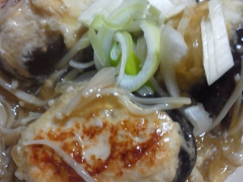 ヘルシー♪しいたけバーグ